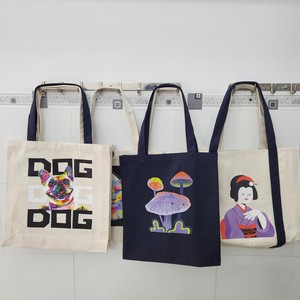 High-Definition CMYK Printing 12oz Organic Canvas Cotton (Eco-Friendly) Viet Nam <b>Tote</b> bag In Recycled Paper Sleeve OPP Bag - Product Image 4