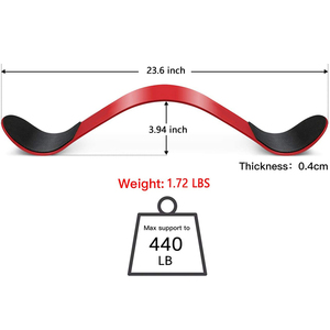 Arm Blaster en caoutchouc personnalisé - Marque Sportive, 4 pouces de largeur, équipement de fitness de haute qualité pour la musculation des bras, logo personnalisé - Product Image 3