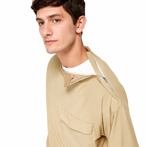 Sweat-shirt à col rond surdimensionné pour homme, couleur unie, avec poche, pull décontracté en tricot, vêtement d'automne - Product Image 3