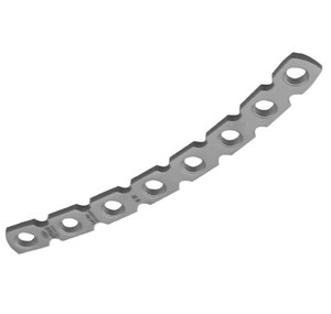 Plaque de reconstruction incurvée à verrouillage 4.0/4.5/5mm en titane de qualité médicale et acier inoxydable, implants traumatologiques par AM ORTHO - Product Image 2