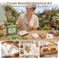 Kit de presse à fleurs en bois DIY, planche de pressage de spécimens végétaux en bois naturel, outil artisanal pour herbarium et créations faites à la main