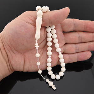 Misbaha de Hueso Pulido, Duradera, con 99 Cuentas, Tasbih para la Adoración - Product Image 4
