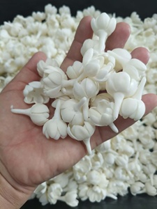 Flores de Jazmín de Arcilla Hechas a Mano, Paquete de 100 Piezas |   Suministros de Artesanía Floral Decorativa Tailandesa |   Flores de Arcilla Hechas a Mano - Product Image 3