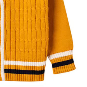 University Custom Embroidery Logo Mohair Oversized Cashmere Knitted <b>Cardigan</b> <b>Sweater</b> Low Price High Quality Fraternity <b>Sweater</b> - Product Image 3