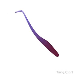 <b>Individual</b> Flare <b>Lash</b> Applicator Tweezers DIY <b>Lash</b> Tool Custom Logo Stainless Steel - Product Image 3