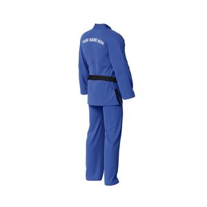 Summer Training Brazilian Jiu Jitsu Gi BJJ Suit Lightweight Breathable Grappling Kimono Martial Arts Uniform OEM Custom - Product Image 4