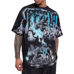 Nueva llegada de camisetas de serigrafía para hombre 100% algodón superventas diseño elegante Top nueva llegada ropa para hombres - Product Image 4