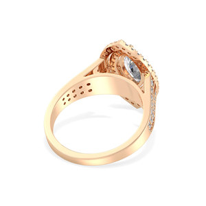 Anillo Solitario REYES con Moissanita de Corte Marquesa de 1.65 Quilates en Plata de Ley 925, Regalo de Compromiso y Boda, Joyería Fina - Product Image 5
