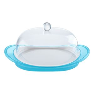 Beurrier en acrylique avec couvercle pour cuisine et salle à manger - Product Image 1