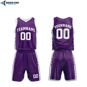 Ensemble de maillots de basket-ball réversibles personnalisés de haute qualité pour les entraînements et les tournois - Product Image 6