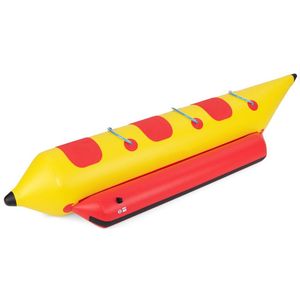 Pompa d'aria elettrica inclusa Banana Boat gonfiabile per 3 persone con borsa per il trasporto e Kit di riparazione per il Rafting - Product Image 4