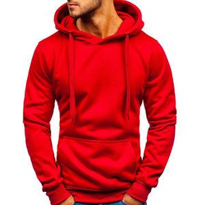 Ropa Deportiva sin Marca, Ligera, Impermeable, Forrada, Antiarrugas, Sudadera con Capucha Gris, Estilo Urbano, Teñido Liso - Product Image 3