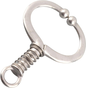 Anillo Nasal para Ganado, para Vacas y Toros, de Acero Inoxidable, con Resorte, Compatible con la Mayoría de las Razas Ganaderas, Seguro y Ligero - Product Image 1