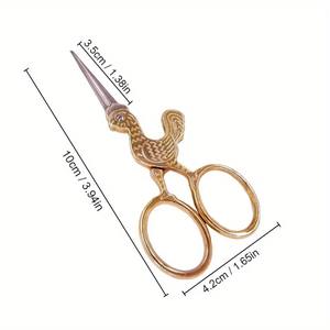 1 unidad de Tijeras de Costura Vintage para Bordado, Punto de Cruz, Tramado, Adornos y Manualidades - Product Image 6