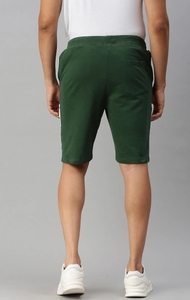 Pantalones Cortos Bermuda para Hombre con Paneles de Color, Cintura Media Elástica, Spandex, Poliéster, Casuales y Deportivos - Product Image 3