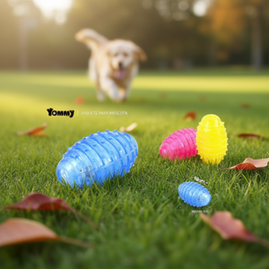 Yommy Transparent <b>Pet</b> Chew <b>Toy</b> 10cm <b>For</b> Dogs <b>Interactive</b> Squeaky Plaything - Product Image 3