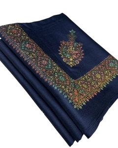 Bufanda Larga de Invierno para Hombre, Estilo Italiano, Bordada, 100% Lana Ecológica - Product Image 1