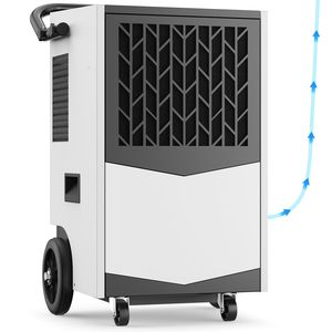 160 Punti. 7.500 mq Deumidificatore Commerciale e Industriale Senza Contenitore Ft. White - Product Image 3