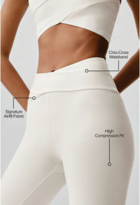 Leggings de yoga confortables pour femmes, taille haute, extensibles, sans couture, pour fitness, entraînement, gym, course à pied, vêtements de sport, produits de haute qualité - Product Image 3