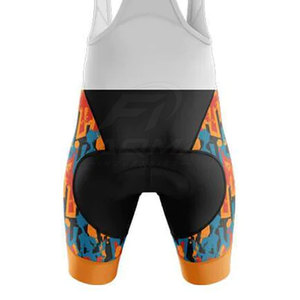 Cuissard de cyclisme personnalisé respirant et extensible pour équipes de cyclisme sur route, vêtements de performance et sports athlétiques - Product Image 6