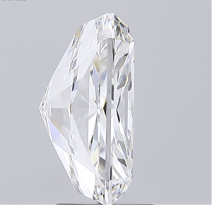 Diamant de laboratoire CVD LG 737560407 ROYAL GEMS, certifié IGI, 3,65 carats, taille Radiant, couleur D, clarté VVS2, pour la fabrication de bijoux - Product Image 4