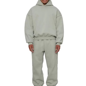 Fashion Custom logo Oversized Plain <b>Pullover</b> Cotton Polyester <b>Men's</b> Hoodies Sweatshirts <b>Pullover</b> Blank Hoodie - Product Image 2