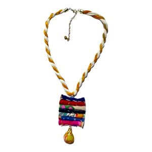 High Quality Handmade Gold Plated Colored Beads Eco-Friendly Bohemian Unisex <b>Choker</b> Necklace - Product Image 5