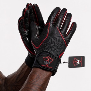 High Performance Football <b>Gloves</b> for Wide Receivers, Lightweight Breathable Design with Maximum Ball Control - Product Image 1
