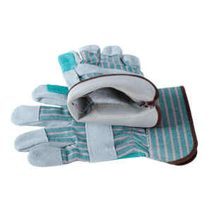 Guantes de Seguridad para Trabajo Industrial y de Construcción, Precio al por Mayor, Guantes de Trabajo Profesionales de Cuero Vacuno de Grado A - Product Image 5