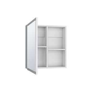 Armadietto Portamedicinali Bianco Clayton per Bagno, Eleganti Specchi da Bagno - Product Image 6