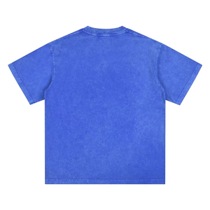 Camiseta de Corte Regular para Hombre, de Alta Calidad, Lisa, de Poliéster/Algodón, Estilo Hip Hop, Transpirable, de Manga Corta - Product Image 6