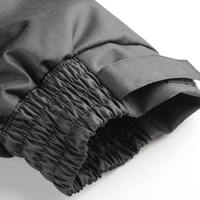 Veste de travail d'hiver avec bandes réfléchissantes - Style sweat-shirt personnalisé avec fermeture éclair pour hommes - Veste imperméable à LED pour hommes