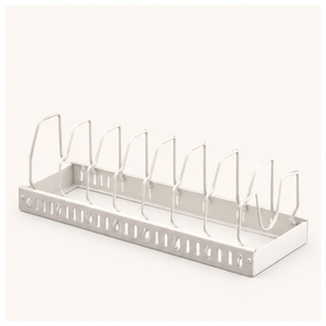 <b>Pot</b> and Pan Organizer Rack for Kitchen Cabinet Expandable Carbon Steel Cookware Storage <b>Holder</b> for Frying Pans Lids and Bakeware - Product Image 5