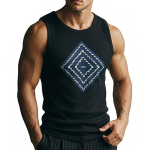 Débardeurs Musclés Sans Manches Tendance pour Hommes à Prix de Gros – Personnalisables avec Motifs Graphiques – Style Streetwear et Tenue de Sport pour Hommes - Product Image 5