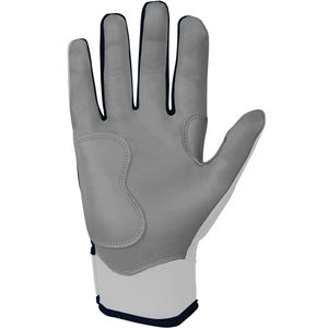 <b>Chrome</b> Series Short Cuff Batting Gloves Navy Softball Batting Gloves Infield Sports Soft Comfortable Design BRUCE BOLT - Product Image 2