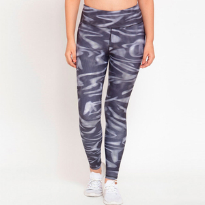 Meilleurs Leggings de Sport Femme Taille Mi-Haute Respirants Sans Coutures Personnalisables en Gros 100% Polyester de Haute Qualité - Product Image 2