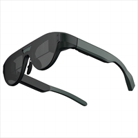 Essai gratuit Lunettes intelligentes pour malentendants Matériel de réalité augmentée avec affichage des sous-titres AI pour les notes de réunion