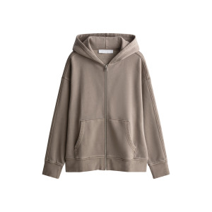 Conjunto Deportivo de Felpa de Algodón Personalizado para Mujer, Transpirable, Ecológico, de Secado Rápido, Pantalones Deportivos con Capucha, Cintura Elástica, Logotipo Bordado - Product Image 5