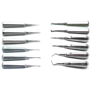 Kit de 10 Elevadores Dentales Manuales de Acero Inoxidable con Empuñadura Ergonómica de Alta Calidad con Certificación CE de ROBOZ TECH - Product Image 5