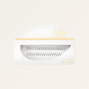 Extensions de cils coréennes Ollio The Classic Individual Eyelashes Single Pack - Wispy 11mm extensions de cils UV - Product Image 2