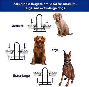 Comedero Doble Portátil de Acero Inoxidable para Mascotas con Logotipos Personalizados, Soporte Multifuncional para Comida de Perro y Agua para Gatos, Suministros de Calidad para Mascotas - Product Image 4