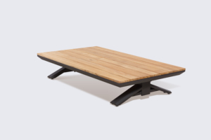 Mesa de Comedor Rectangular Moderna de Madera con Patas de Metal, Diseño Minimalista Estable para Muebles de Hogar, 4 Plazas - Product Image 2