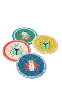 ที่รองแก้วลูกปัดสวยงามสวยงามตกแต่งโต๊ะด้วยลูกปัดลายสตรอเบอรี่ด้วยมือสำหรับเป็นของขวัญขึ้นบ้านใหม่ - Product Image 5