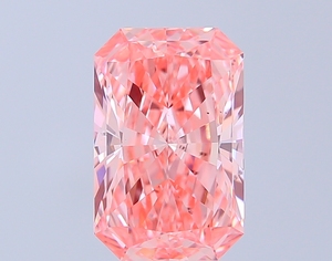 Diamante Rosa Radiante de Apariencia Natural para Joyeros de Boutique, Estudios de Joyería Fina y Artesanía Personalizada - Product Image 1