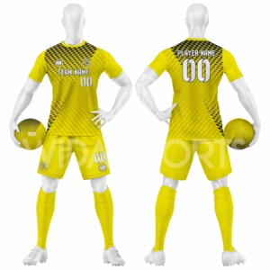 Uniforme de Fútbol Personalizado de Poliéster para Equipos, Conjunto Premium para Clubes, Escuelas, Academias y Ligas, Manga Corta de Verano - Product Image 1