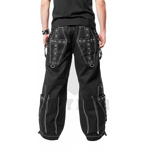 Pantalon cargo gothique pour homme, style punk, multi-poches, streetwear, mode décontractée, pantalon utilitaire, vente en gros - Product Image 2