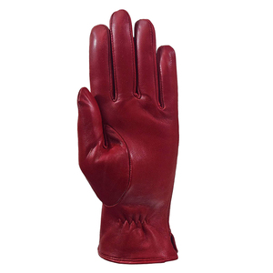 Gants de toilette en cuir de mouton de luxe, doux et confortables, chauds pour l'hiver, pour le cyclisme, le ski, compatibles écran tactile, écologiques, style classique et formel - Product Image 2