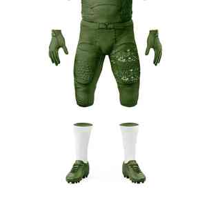 Kit Deportivo Personalizado con Material Ligero y Costuras Reforzadas para Equipos, Uniforme de Fútbol Americano - Product Image 4