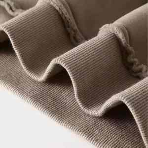 Sudaderas con capucha personalizadas para hombre, lavadas con piedras, hechas a medida, MOQ bajo, marca privada, básicas, de mezcla de algodón, lavadas con piedras - Product Image 2