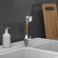 Ioniseur de Douche Portable Domestique à Émission d'Anions, Anti-Chute de Cheveux, Élimination des Bactéries, Soin des Gencives, Meilleure Vente Coréenne
